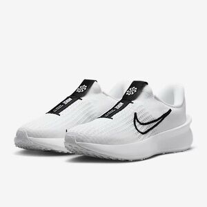 Nike Run interact Run Easy on White Slip-On Shoes/11.5